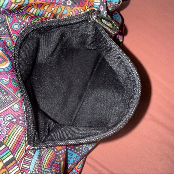 Sakroots Women's Artist Circle Flat Crossbody, Rainbow Wanderlust - Picture 6 of 12